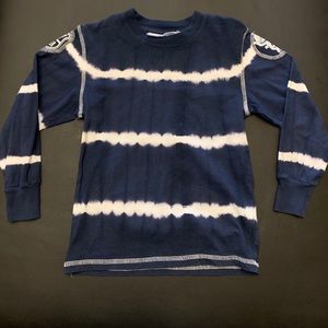 Tie dye long sleeve boys shirt